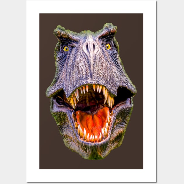 T REX ready for dinner Wall Art by dalyndigaital2@gmail.com